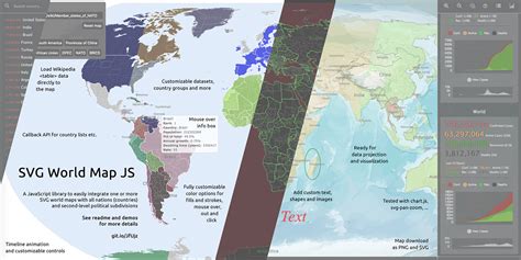 Github Raphaellepuschitzsvg World Map 🗺 A Javascript Library To
