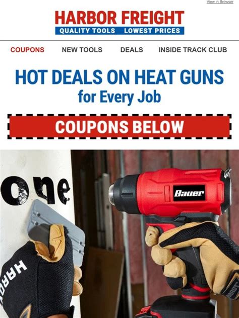 Harbor Freight Tools Need A Heat Gun Weve Got One At A Great Price Milled