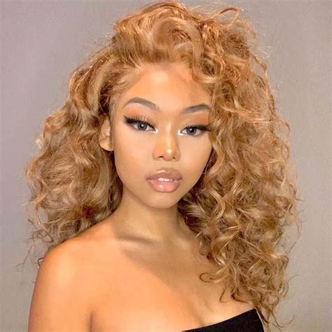 loose curly wigs 27 honey blonde loose curl human hair lace front wigs for women artofit