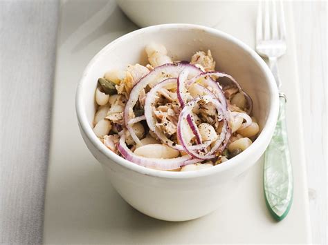Thunfisch Bohnensalat Mit Zwiebeln Rezept Eat Smarter