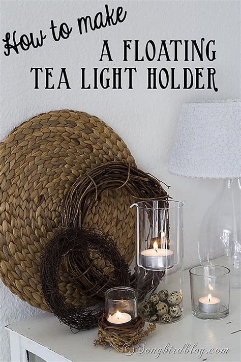 It is timeless, classical and, at the. How to make a floating tea light holder - Songbird