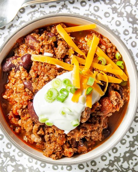 The Best Chili Recipe Craving Home Cooked
