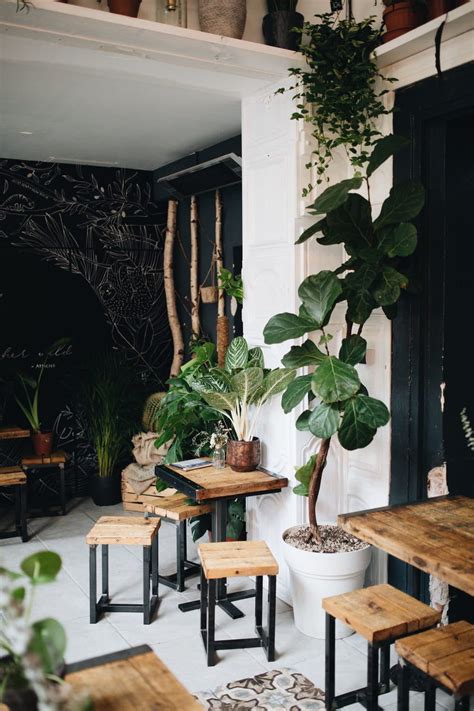 The Greens Coffee And Plants Cafe Interior Berlin Design Visual