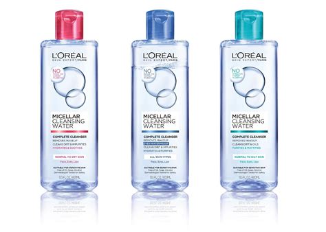 Loréal Paris Micellar Water Makeup Remover Normal To Oily Skin Oil