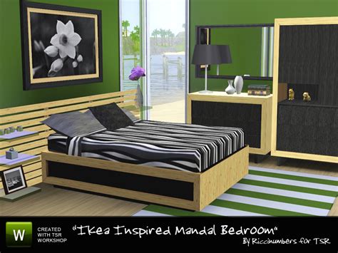 The Sims Resource Ikea Inspired Mandal Bedroom
