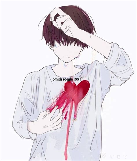 Anime Broken Heart Boy Wallpapers Wallpaper Cave