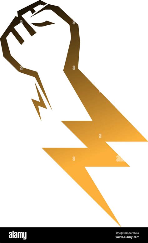 Power Symbol Lightning Icon Logo Design Vector Stock Vector Image And Art