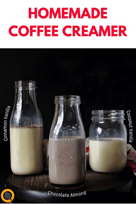 how to make homemade coffee creamer [9 variations] homemade coffee creamer coffee creamer