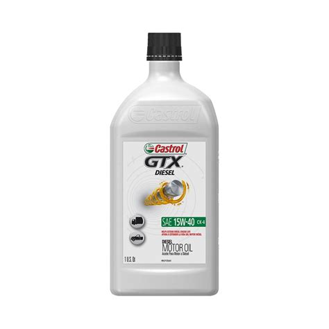 Buy Castrol Gtx Ck 4 Conventional Diesel Motor Oil 15w 40 1 Quart Online At Lowest Price In