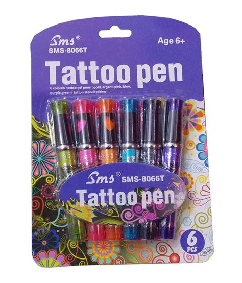 I just thought it looked sick. Giftage Tattoo Gel Pen: Buy Online at Best Price in India ...