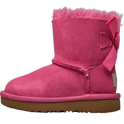 Buy Ugg Toddler Girls Mini Bailey Bow Ii Boots Pink Azalea