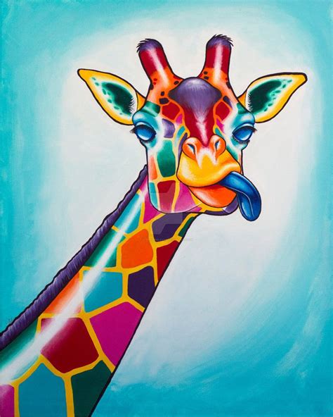 Giraffe Giraffe Art Giraffe Painting Rock Painting Patterns