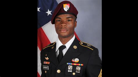 Sgt La David T Johnson Us Soldier Subject Of Political Fracas Laid