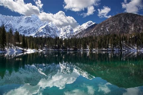 Laghi Di Fusine In Winter Italia Near Sloveniaampaustria Photorator