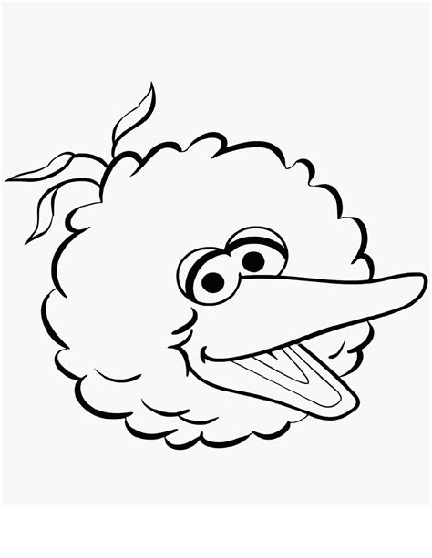 Big Bird Coloring Pages | Educative Printable | Bird coloring pages