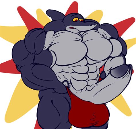 Rule 34 Abs Bawleon Fish Male Male Only Marine Muscles Pecs Shark