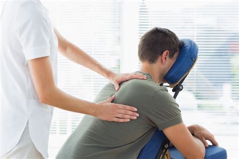 Full Back Chair Massage Techniques Livestrongcom