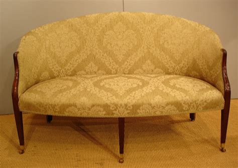 georgian settee small antique mahogany sofa antique