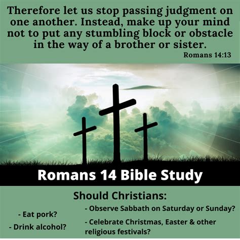 Romans 14 Bible Study Amos Ministries