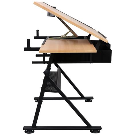 Buy Zeny Adjustable Drafting Table Drawing Desk Artist Table Tilted