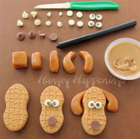 A fun easy treat that kids can even decorate on their own! Peanut Butter Puppies - Nutter Butter Cookie Snacks