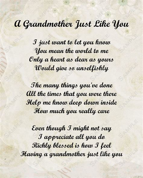 Sweet Quotes About Grandma Quotesgram