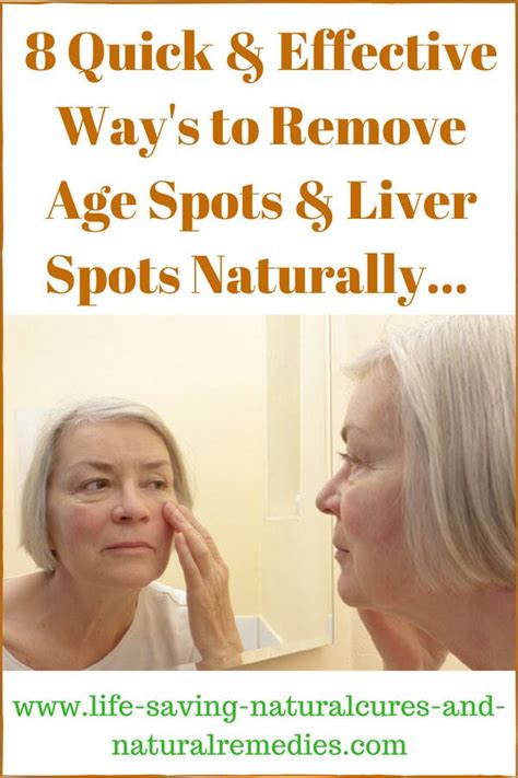 8 Amazing Natural Remedies That Remove Age Spots Fast Brown Spots On