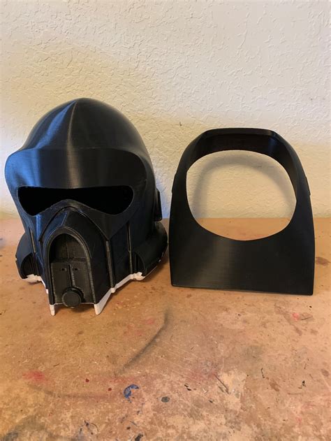 Arf Clone Trooper Helmet Diy Raw Print Etsy
