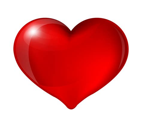 Red Heart Images Clipart Best