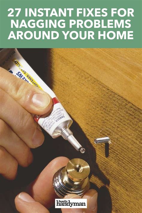 27 Instant Fixes For Nagging Problems Around The House Repair Diy