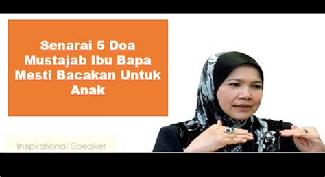 Orang baru kaya jangan dihutangi, orang lepas nikah jangan ditandangi maksud: UMMAH MADANI: Senarai 5 Doa Mustajab Ibu Bapa Mesti ...