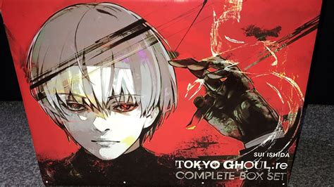 Tokyo Ghoul Re Manga Box Set Unboxing Vol 1 16 Youtube