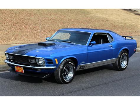 1970 Ford Mustang Mach 1 For Sale Cc 1059472