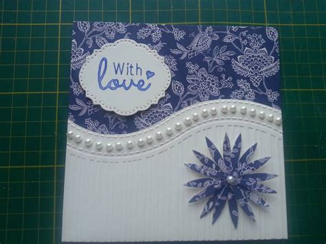 Diy birthday card idea | beautiful birthday card making | hand made greeting card idea | paper craftmade using paper materials only. Freebie embossing folder used | Embossed cards, Cards ...