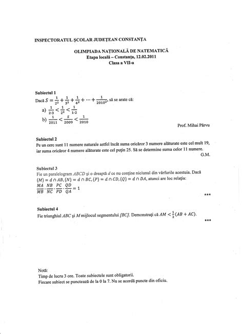 Experimental Trăi Mișcare Test Matematica Clasa 7 Sem 2 Adauga La Cursă