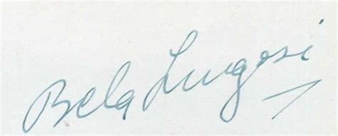 4404 Bela Lugosi Autograph Lot 4404