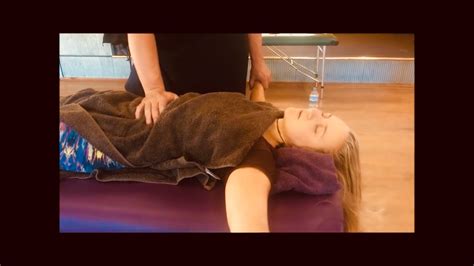 Abdominal Massage And Arm And Leg Massage Brandon Raynor Working On