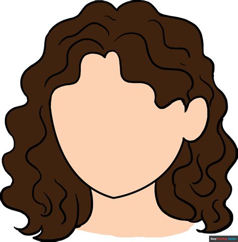 Wavy Hair Clipart