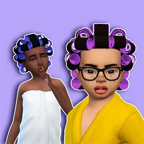 Lookbooks Reblogs And 💋sim Downloads — Hbcu Black Girl Hair Rollers