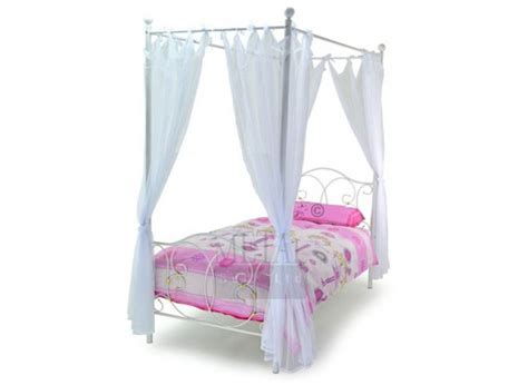 Check spelling or type a new query. Metal Beds Ballet 3ft Single White Four Poster Metal Bed ...