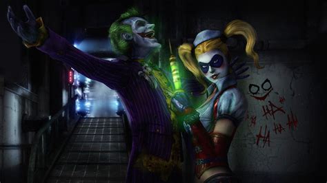 Joker With Harley Quinn Hd Wallpaper