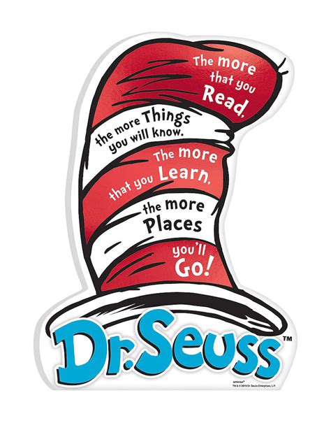 Dr Seuss Mini Standing Sign Party On
