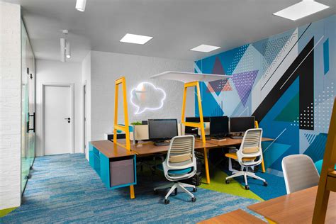 Brand Creatives New Office Is Bright And Energetic With Large Open