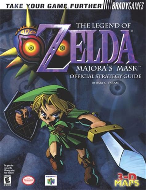 Majora's mask are the many masks that can be obtained throughout the game. USED (GD) Legend of Zelda: Majora's Mask Official Strategy Guide (Bradygames Str | eBay