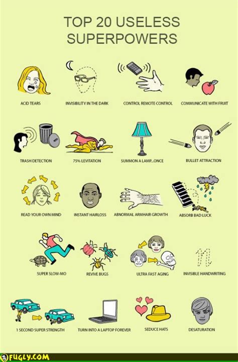 20 Useless Superpowers Random Images Fugly
