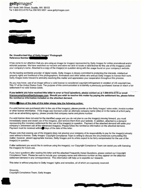 Letter Of Intent To Sue Template