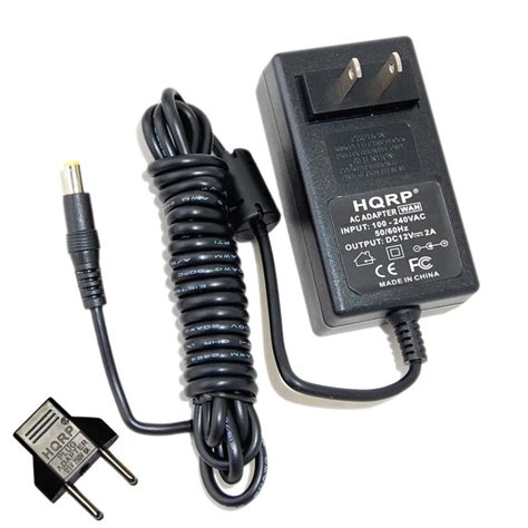 hqrp ac adapter for kerr ac 04 pdur41120 50 smart caregiver power supply cord euro plug