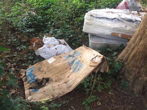 Disgusting Piles Of Rubbish Dumped In Readings Courage Park Berkshire Live