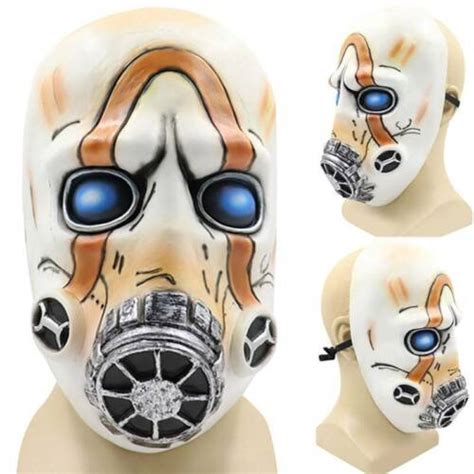 Borderlands Psycho Latex Masken Halloween Karneval Party Gesicht Maske EBay