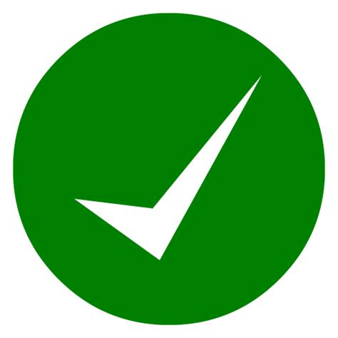 Green Check Mark 11 Icon Free Green Check Mark Icons Clipart Best